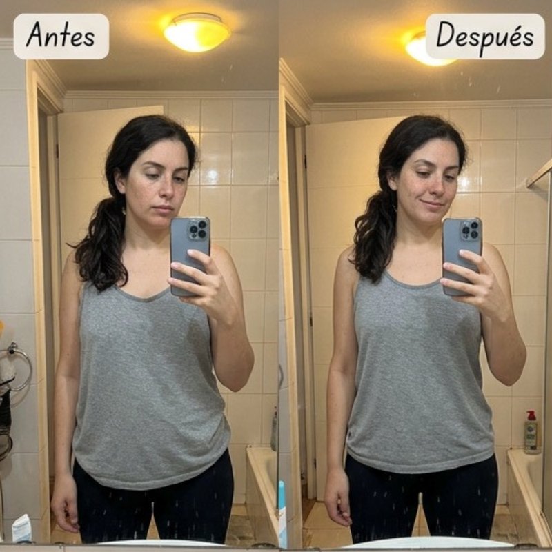Camila, antes y después