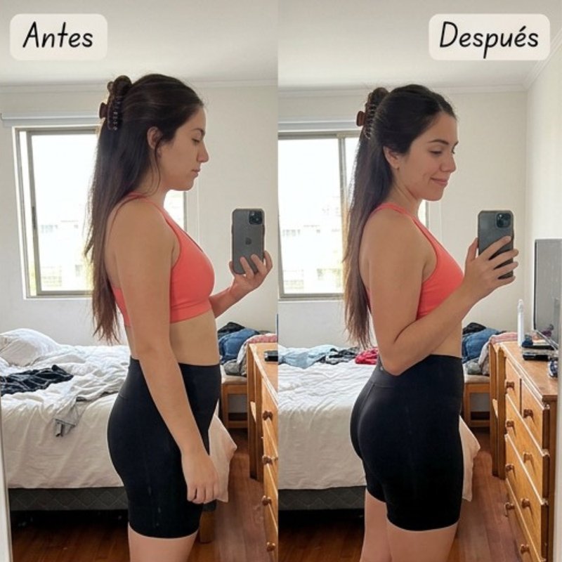 Valentina, antes y después